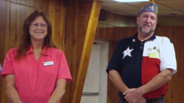Detach Cmdr Gary Paul & 4th Dist Pres. Kathy Anderson