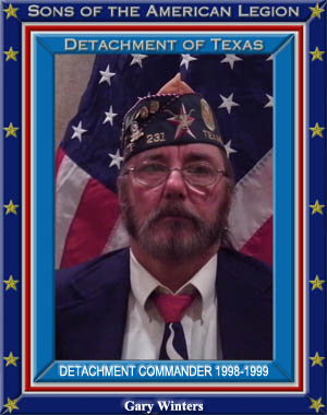 Gary Winters Commander Detachment of Texas 1998 - 1999