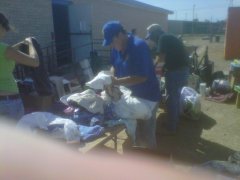 Bastrop Wildfire volunteers 10/05/2011