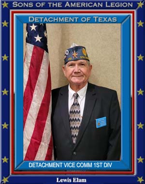 Lewis Elam Detachment Vice Commander 1st Division
