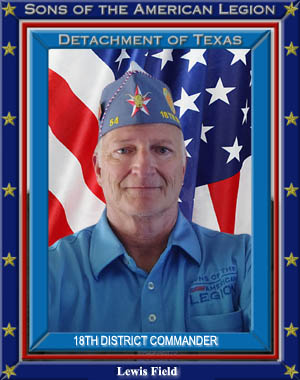 Lewis Field 18th District Commander