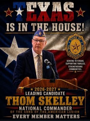 Thom Skelley - Candidate for National Commander 2026-2027